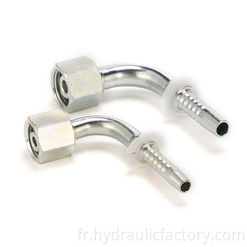 90 Degree Metric Female 24 Cone Fittings